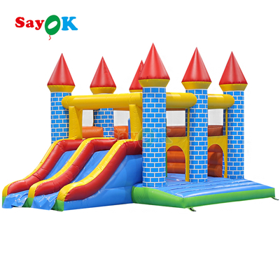 Sayok Commercial PVC Bouncy Castle Combo bơm cho các sự kiện ngoài trời