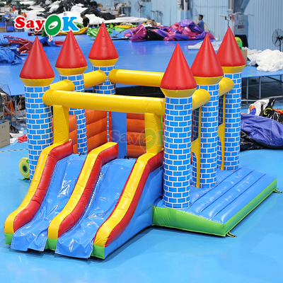 Sayok Commercial PVC Bouncy Castle Combo bơm cho các sự kiện ngoài trời
