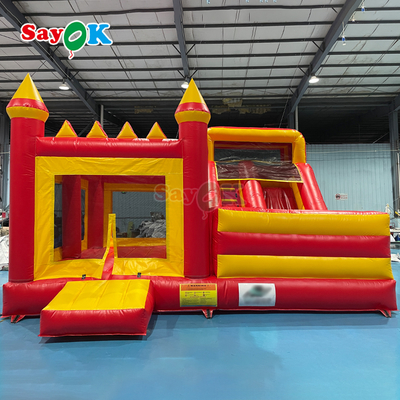 Lâu đài bơm hơi Sayok, Tổ hợp nhà phao bơm hơi thương mại cho trẻ em