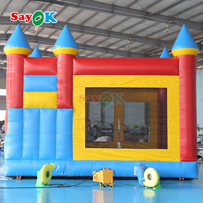 Lâu đài bơm hơi Sayok Bouncing Castle, nhà phao PVC thương mại ngoài trời kết hợp cho trẻ em