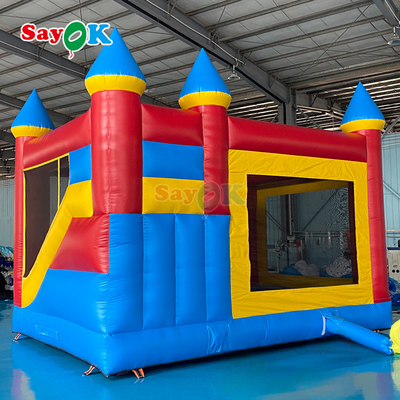 Lâu đài bơm hơi Sayok Bouncing Castle, nhà phao PVC thương mại ngoài trời kết hợp cho trẻ em