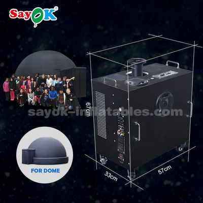 Sayok 6500LM Planetarium bơm di động với bảo hành 1 năm và 4 bánh xe cho chiếu Full Dome HD