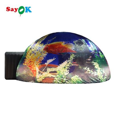 Customizable Size Inflatable Planetarium with Emergency Escape and Free 3D Design for Schools and Outdoor Events