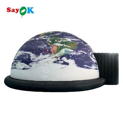 100% Blackout Flame Retardant Portable Inflatable Planetarium Dome Projection Tent for Kids and Education