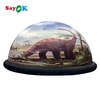 Sayok 6m Inflatable Planetarium Dome with 360 Degree HD Projector and 100% Blackout for Schools and Outdoor Events