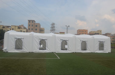 Lều cỏ bơm lớn PVC Bướm Lều nhà bơm cho giảng dạy / Blow Up Tent Camping