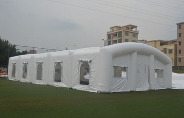 Lều cỏ bơm lớn PVC Bướm Lều nhà bơm cho giảng dạy / Blow Up Tent Camping