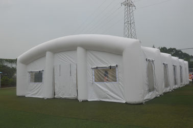 Lều cỏ bơm lớn PVC Bướm Lều nhà bơm cho giảng dạy / Blow Up Tent Camping