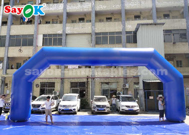 Giàn bơm hơi Blue PVC 9,14 X 3,65 mét Vòm bơm hơi cho quảng cáo sự kiện Dễ dàng vệ sinh