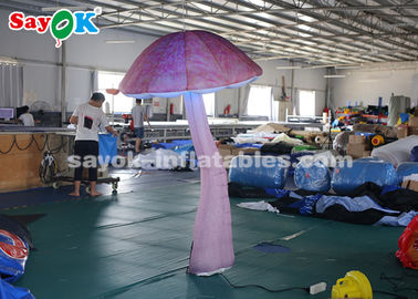 Vải nylon 2m Treo lên Nấm với đèn LED cho sự kiện / đám cưới