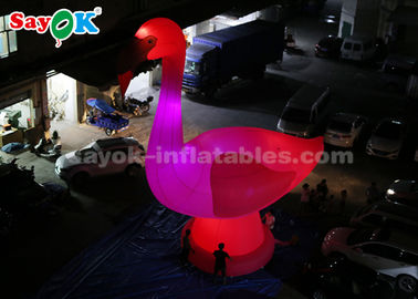 Chuông động vật bơm hoa hồng Nhân vật hoạt hình bơm hoa, cao 10m Flamingo bơm hoa khổng lồ