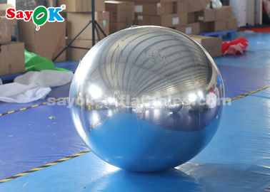 Chuồng khí cầu bơm lớn được tùy chỉnh Chuồng khí cầu bơm PVC cho trang trí trung tâm mua sắm Hình dạng tròn