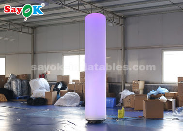 Trụ cột bằng vải nylon 190T với đèn LED chiếu sáng trang trí lễ hội