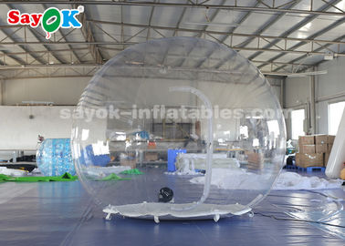 Khu lều bơm có mái vòm minh bạch 3m bơm không khí không độc lửa - vật liệu PVC chống cháy 0,6mm