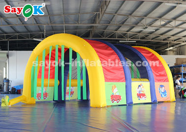 Lều sân bơm hơi Lều khí cầu vồng có thể di chuyển cho bữa tiệc / Thổi lên Arch Tent