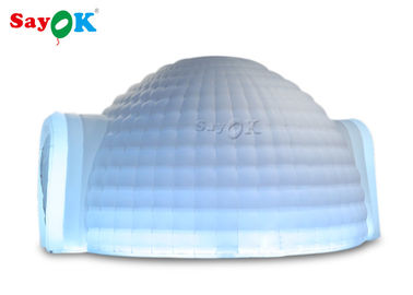 Lều bơm hơi tốt nhất Màu trắng 210D Vải Oxford Lều khí bơm hơi cho chương trình và sự kiện