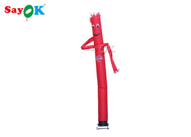 Dancing Air Puppets Single Leg Red Inflatable Air Dancer Wave Man cho thương mại CE SGS