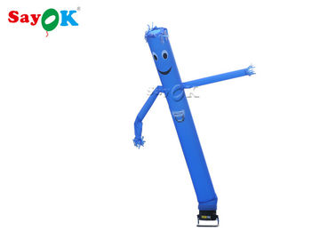 Dancing Air Guy 5m Blue Inflatable Sky Dancer / Quảng cáo Dancing Man Air Blower