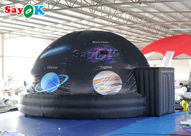 Lều di động Planetarium Mái vòm / Lều chiếu bơm hơi cho giáo dục