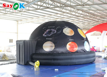 Lều di động Planetarium Mái vòm / Lều chiếu bơm hơi cho giáo dục