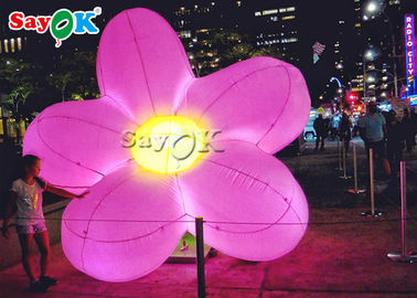 Hoa bơm hơi nhân tạo treo hoa cho trang trí quảng cáo