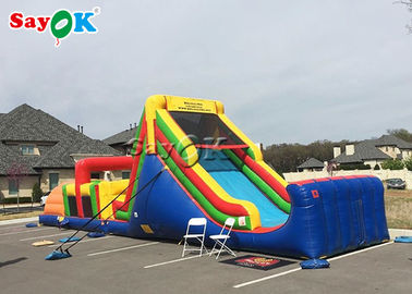 Slide bể bơi bơm trẻ em sân chơi ẩm ướt khô bơm slide / bơm bơm Bounce House Slide Combo