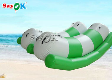 Summer Inflatable Floating Water Totter Cho Công viên nước Floating Water Toys / Blow Up Seesaw