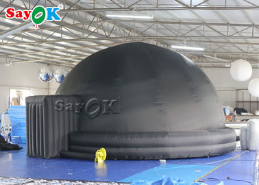 360 Dome Projection 5 / 6m Lều thiên văn bơm hơi di động màu đen