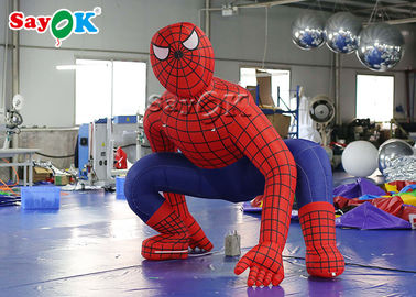 Blow Up Nhân vật phim hoạt hình Siêu anh hùng 2.5m Đỏ Blow-up Spiderman cho trang trí lễ