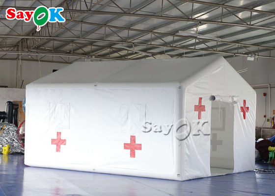 Lều khẩn cấp bơm hơi Lều bệnh viện bơm hơi kín khí không thấm nước cho trường hợp khẩn cấp về y tế