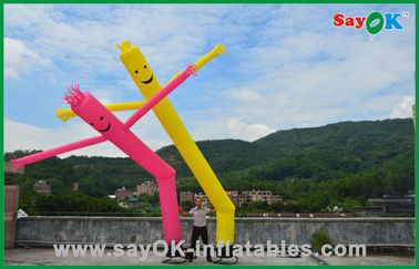 Sky Dancer Inflatable 7m Rip Stop Quảng cáo nylon Inflatable Air Dancer Máy bơm không khí 950W có đèn LED