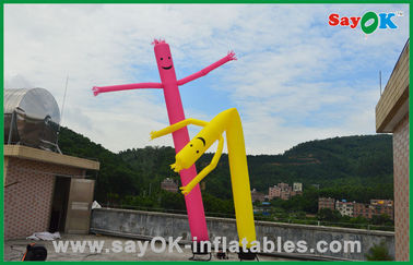 Sky Dancer Inflatable 7m Rip Stop Quảng cáo nylon Inflatable Air Dancer Máy bơm không khí 950W có đèn LED