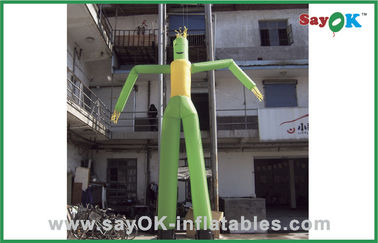 Dancing Air Guy Green Dancing Man Balloon Inflatable Wacky Tube Man cho quảng cáo