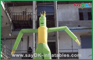 Dancing Air Guy Green Dancing Man Balloon Inflatable Wacky Tube Man cho quảng cáo