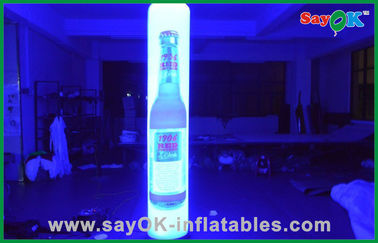 Khuyến mại LED Inflatable chiếu sáng trang trí nhỏ Inflatable Trụ cột 2m Chiều cao