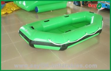 Trẻ em màu xanh lá cây PVC thuyền bơm hơi thương mại đồ chơi nước inflatable