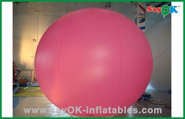 Màu hồng Inflatable Balloon ngoài trời Inflatable Helium Balloon