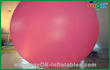 Màu hồng Inflatable Balloon ngoài trời Inflatable Helium Balloon