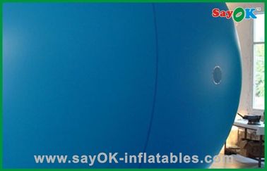Màu xanh Helium Inflatable Grand Balloon cho sự kiện hiển thị ngoài trời