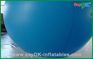 Màu xanh Helium Inflatable Grand Balloon cho sự kiện hiển thị ngoài trời