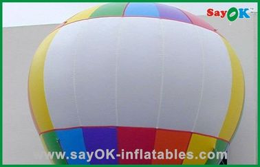 Tùy chỉnh cầu vồng Inflatable Grand Balloon Đối với khách sạn Holiday trang trí