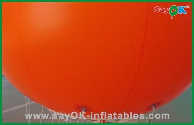 Mới đẹp Orangecoloured Helium Inflatable Grand Balloon cho sự kiện hiển thị ngoài trời
