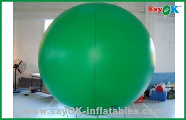 Helium màu xanh lá cây Inflatable Balloon ngoài trời Inflatable Helium Balloon