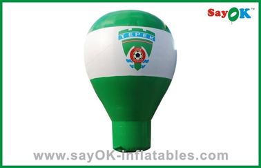 Màu trắng và màu xanh lá cây lớn Inflatable Balloon, Inflatable quảng cáo bóng