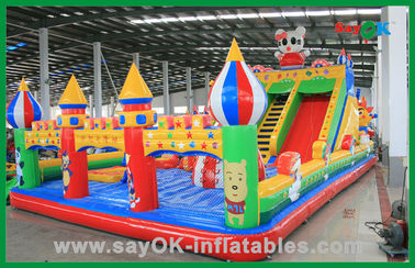Mickey Mouse Inflatable Bounce House Kids Fun Inflatable Castle, Big Inflatable Bouncer, Giant Bouncy Castle