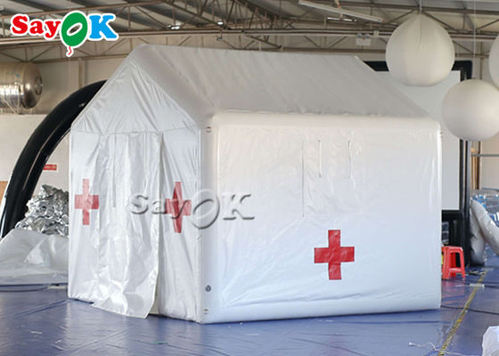 Lều bệnh viện dã chiến Lều khẩn cấp bơm hơi di động 3x3mH cho lĩnh vực quân sự