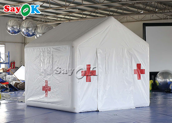 Lều bệnh viện dã chiến Lều khẩn cấp bơm hơi di động 3x3mH cho lĩnh vực quân sự