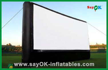 Airblown Màn hình phim bơm hơi Giant PVC Platic Inflatable Billboard Mobile Blow Up Movie Screen For Wedding