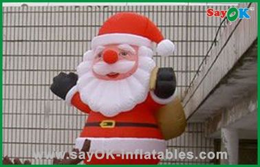 Giáng sinh Inflatable trang trí ngày lễ Inflatable Santa và tuần lộc
