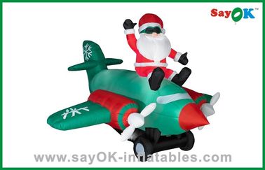 Bơm hơi lớn Santa Claus ngoài trời thổi lên trang trí Giáng sinh với SGS